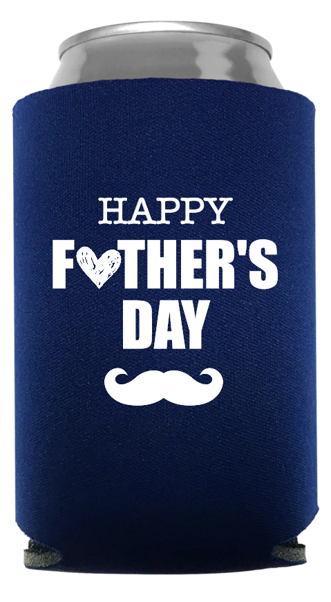 Fathers Day Full Color Foam Collapsible Coolies Style 106765