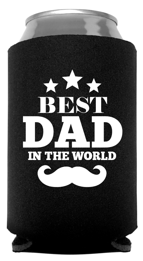 Fathers Day Full Color Foam Collapsible Coolies Style 106989