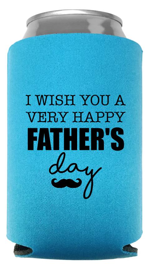 Fathers Day Full Color Foam Collapsible Coolies Style 107141