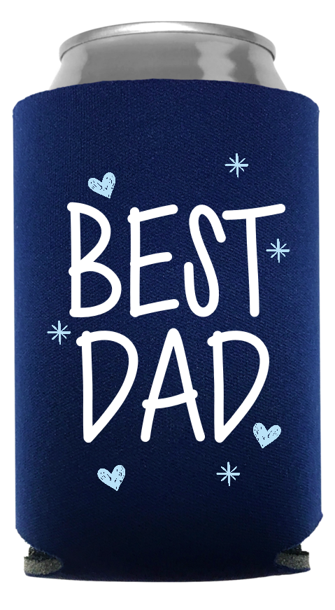 Fathers Day Full Color Foam Collapsible Coolies Style 107831