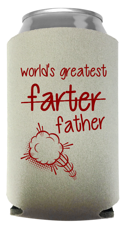Fathers Day Full Color Foam Collapsible Coolies Style 107883