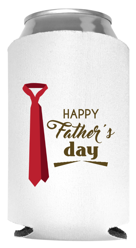 Fathers Day Full Color Foam Collapsible Coolies Style 107886