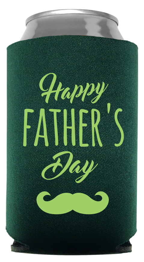 Fathers Day Full Color Foam Collapsible Coolies Style 90596