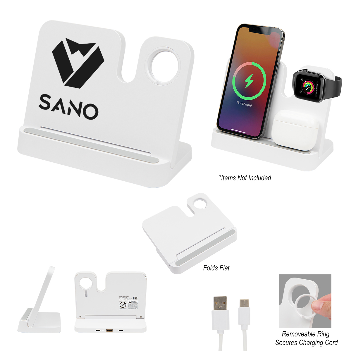 Folding Wireless Charging Station