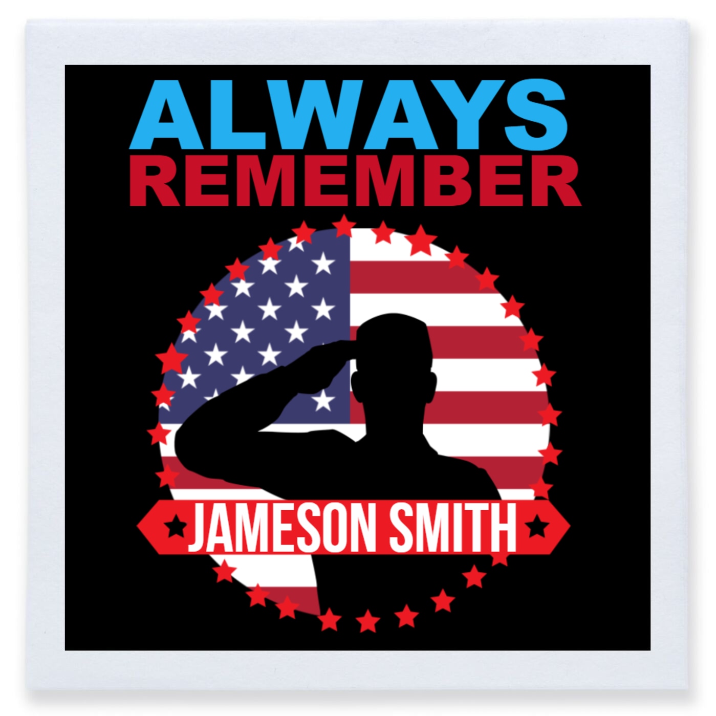 Always Remember Full Color 3ply Premium Beverage Napkins Style 173043