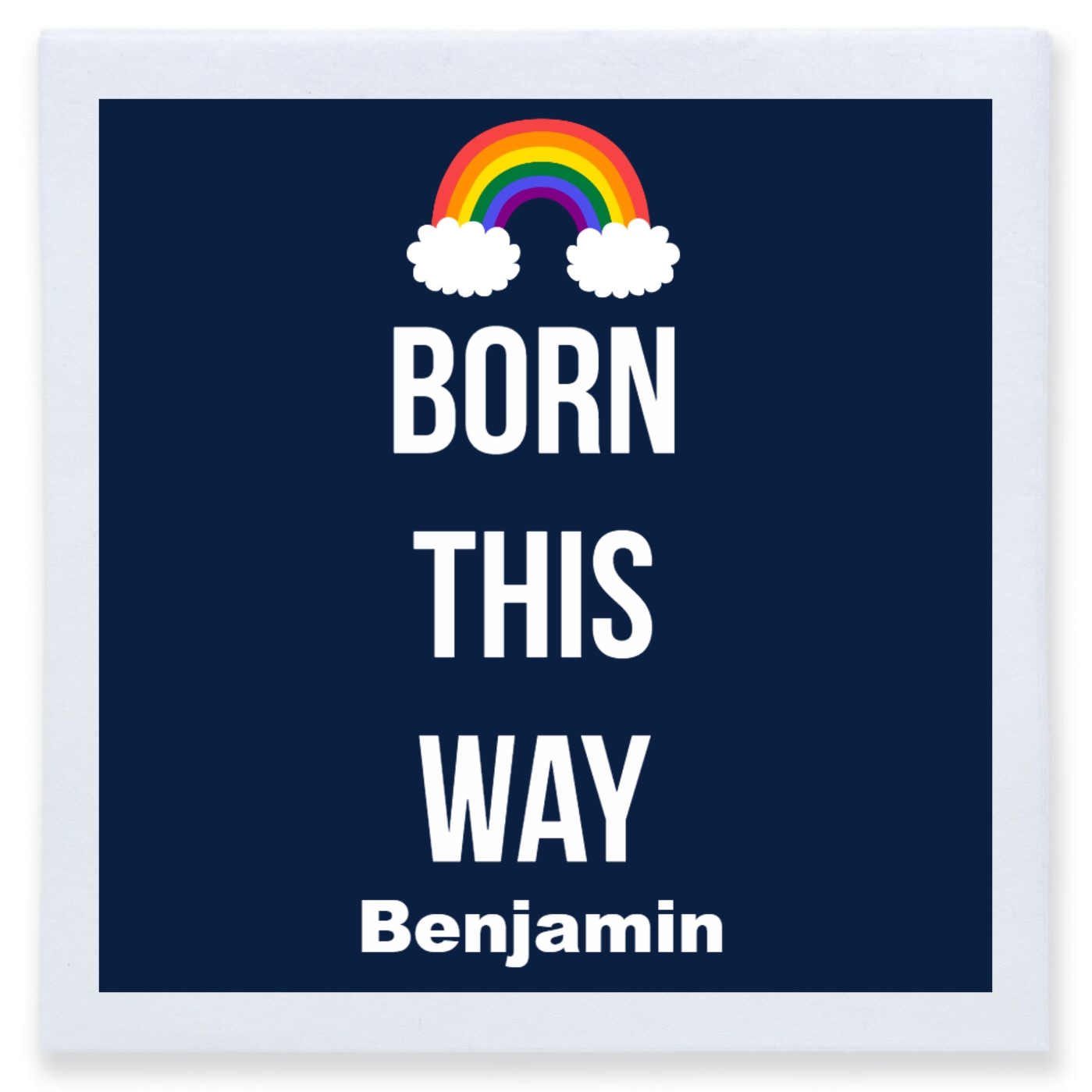 Born This Way Full Color 3ply Premium Beverage Napkins Style 173537