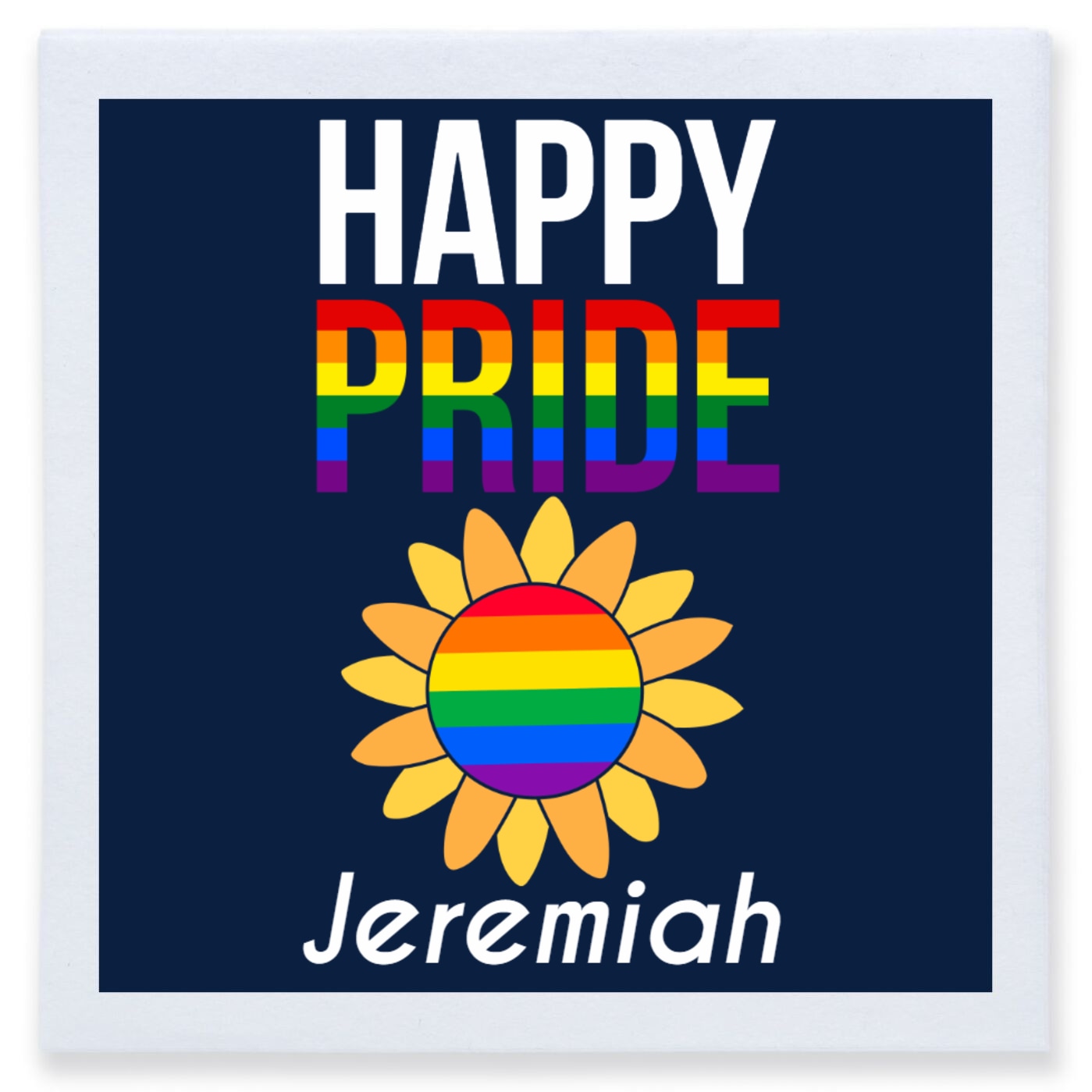 Happy Pride Full Color 3ply Premium Beverage Napkins Style 173193