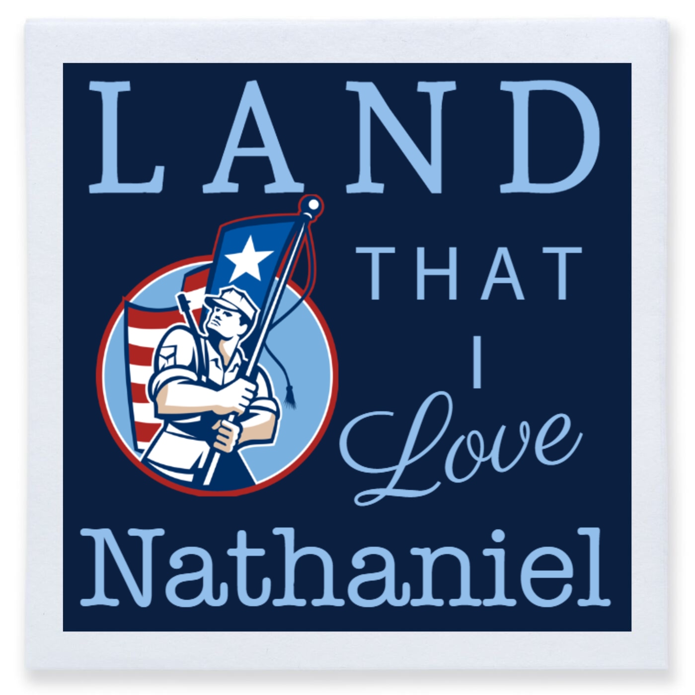 Land That I Love Full Color 3ply Premium Beverage Napkins Style 173076