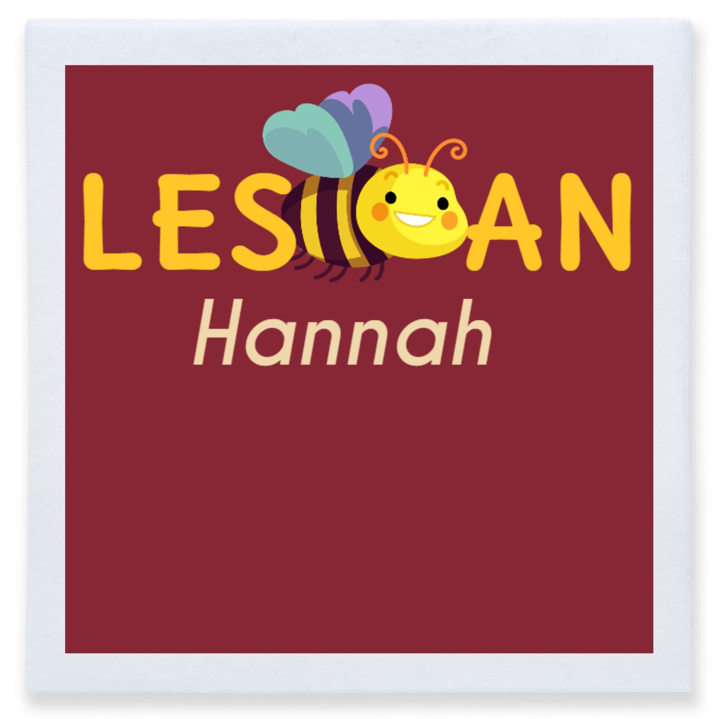 Lesbian Full Color 3ply Premium Beverage Napkins Style 173546