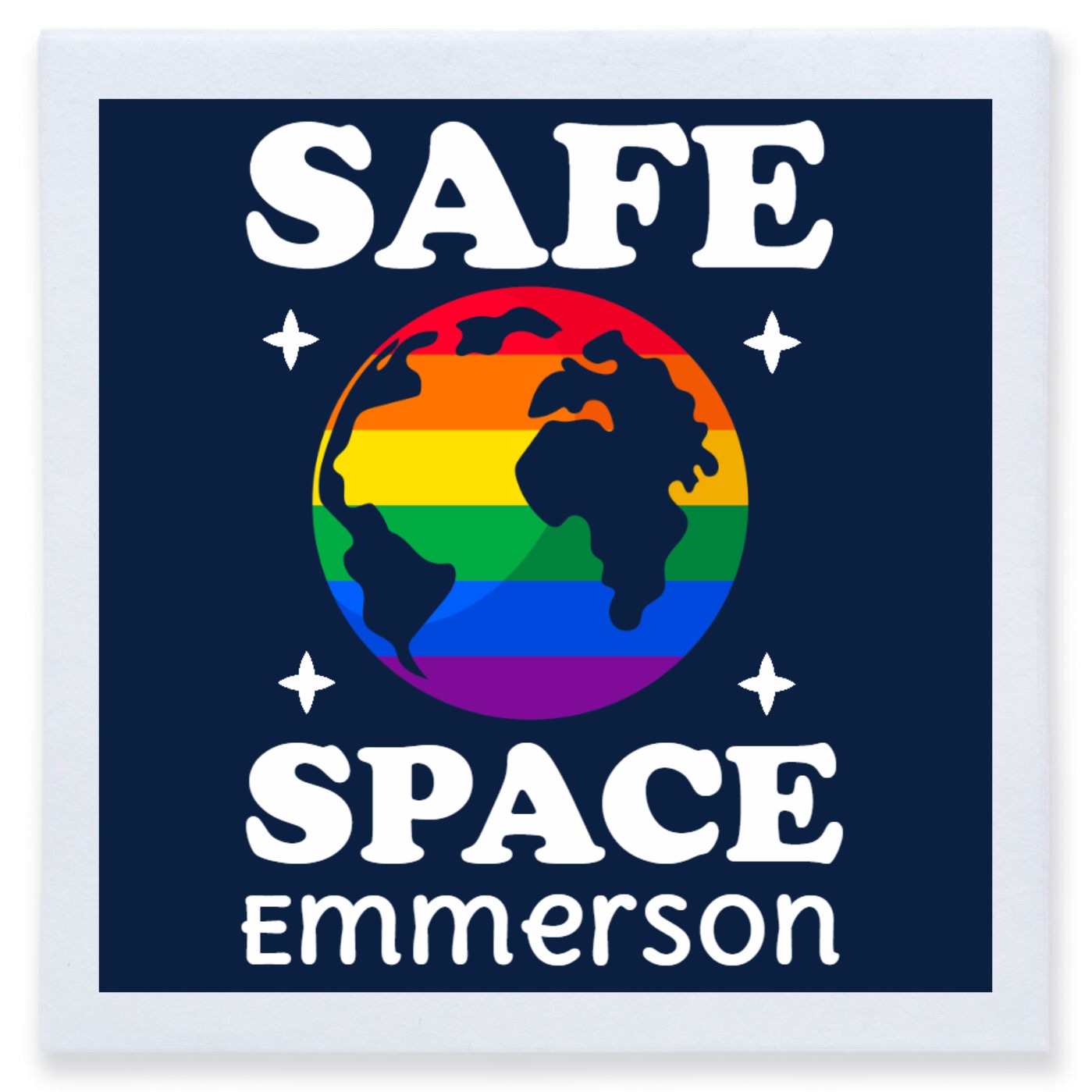 Safe Space Emmerson Full Color 3ply Premium Beverage Napkins Style 173290