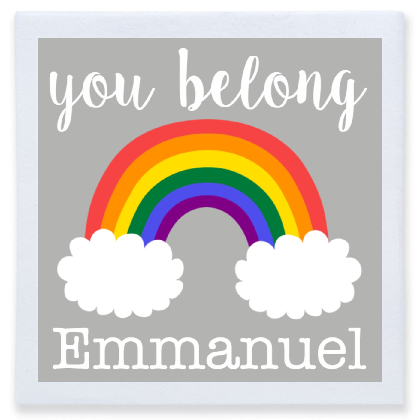 You Belong Full Color 3ply Premium Beverage Napkins Style 173199