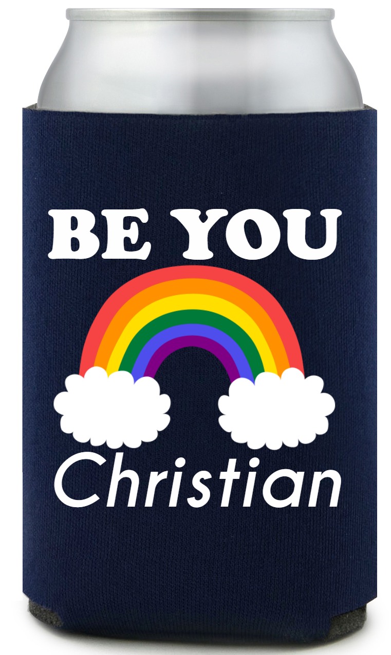 Be You Full Color Foam Collapsible Coolies All Over Print Style 173190