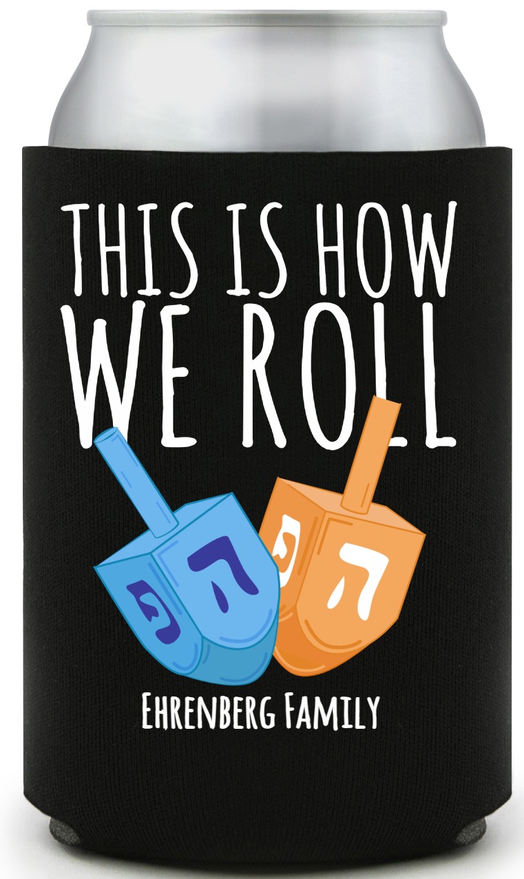 This Is How We Roll Full Color Foam Collapsible Coolies All Over Print Style 168567