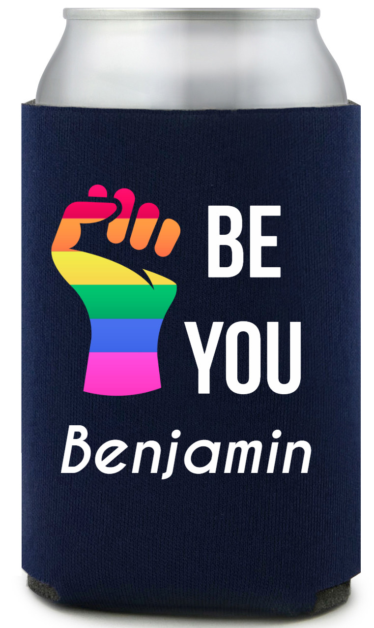 Be You Full Color Foam Collapsible Coolies All Over Print Style 173249