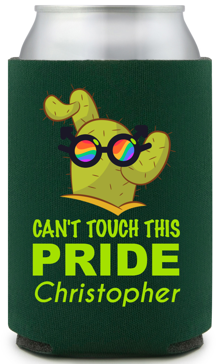 Can't Touch This Pride Full Color Foam Collapsible Coolies All Over Print Style 173253