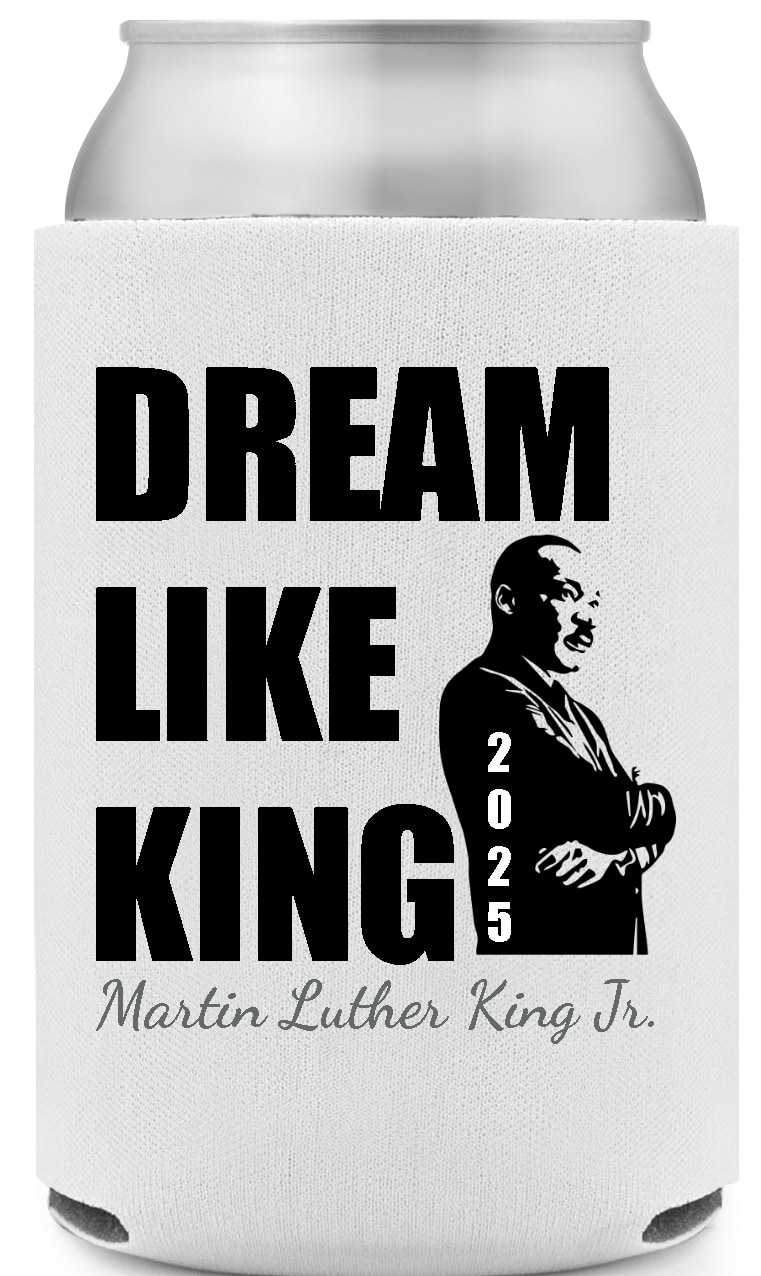 Dream Like King Martin Luther King Jr 2025 Full Color Foam Collapsible Coolies All Over Print Style 169427