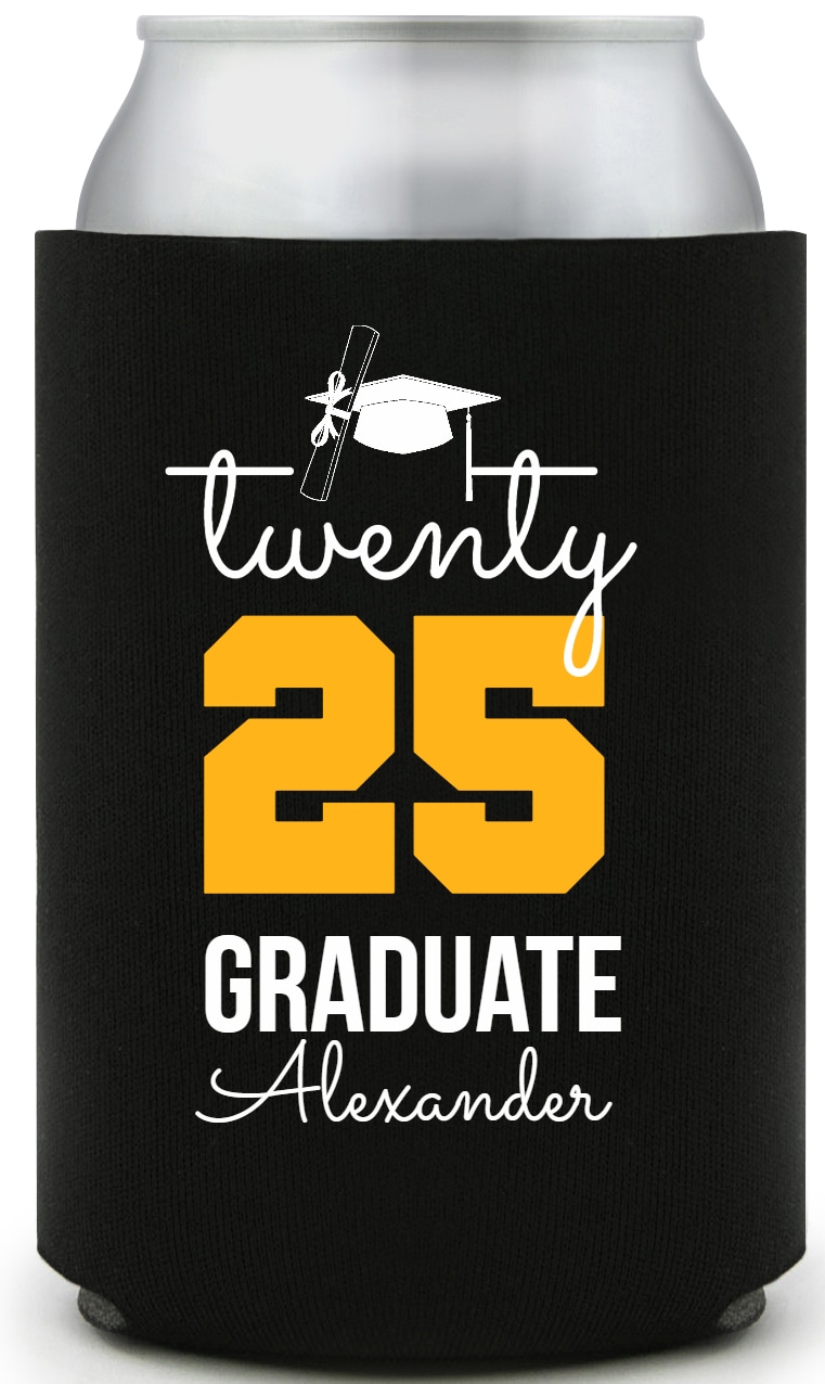 Twenty 25 Graduate Full Color Foam Collapsible Coolies All Over Print Style 171426