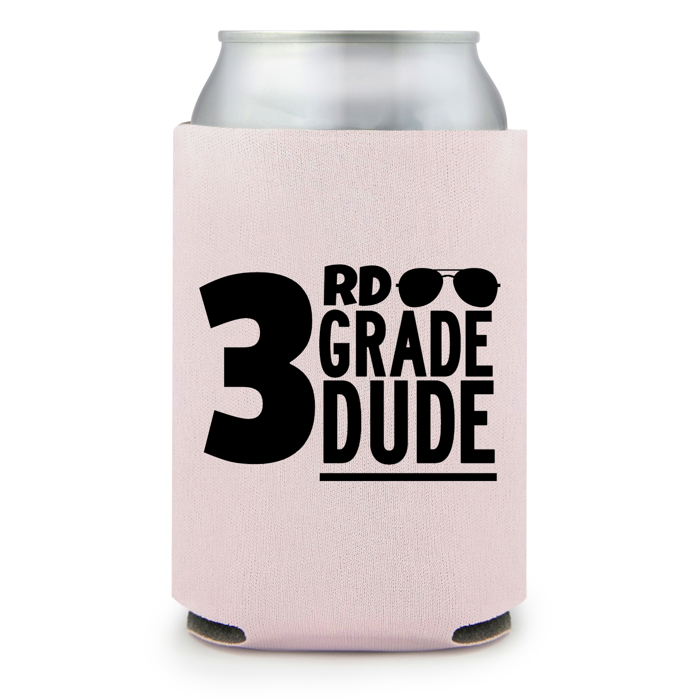 Full Color Foam Collapsible Can Coolers Back To School Grade Dude Rd 3 Style 140041