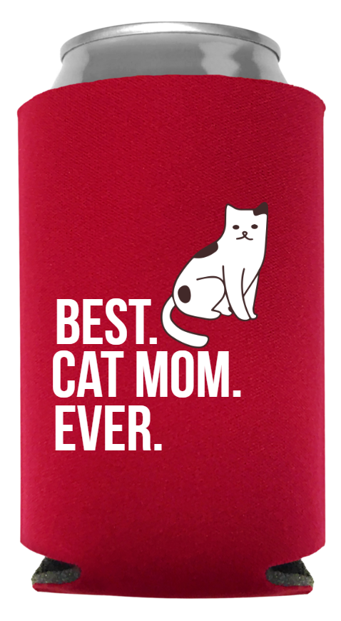 Cat Full Color Foam Collapsible Coolies Style 131911