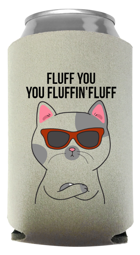 Cat Full Color Foam Collapsible Coolies Style 131909