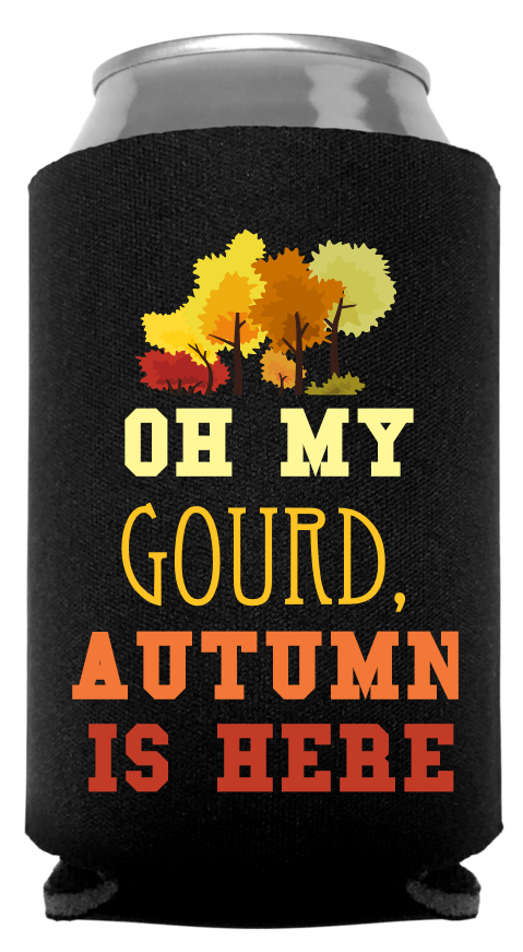 Fall Full Color Foam Collapsible Coolies Style 112021