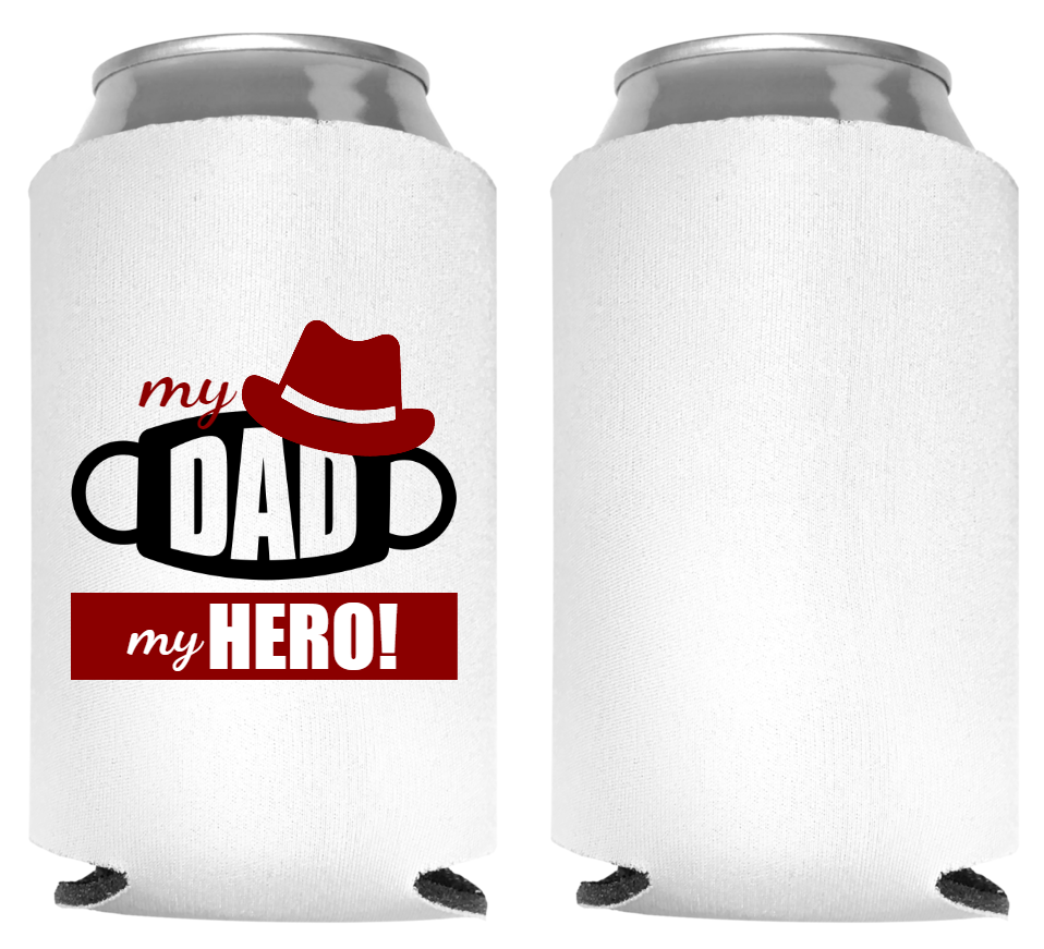 Father's Day Full Color Foam Collapsible Coolies Style 119287