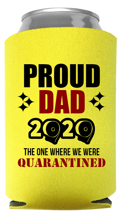Father's Day Full Color Foam Collapsible Coolies Style 119233