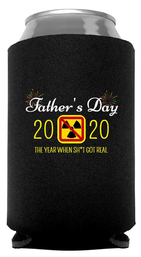 Father's Day Full Color Foam Collapsible Coolies Style 119120