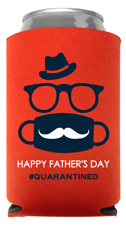 Father's Day Full Color Foam Collapsible Coolies Style 118779