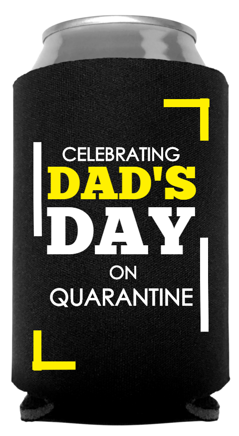 Father's Day Full Color Foam Collapsible Coolies Style 119236