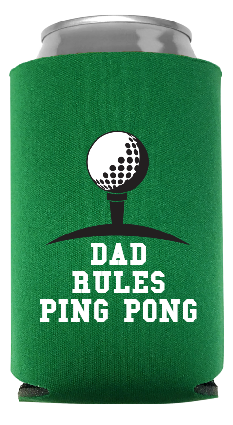 Golf Full Color Foam Collapsible Coolies Style 132005