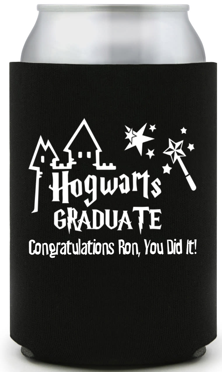 Hogwarts Graduate Full Color Foam Collapsible Coolies Style 158841