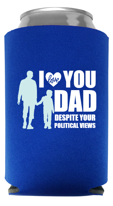 Political Full Color Foam Collapsible Coolies Style 122628
