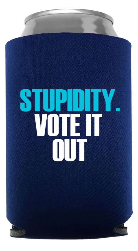 Political Full Color Foam Collapsible Coolies Style 121978