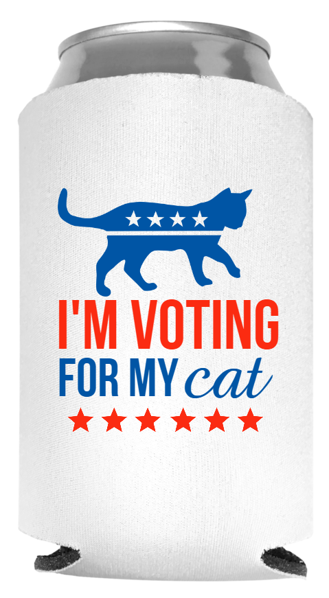 Political Full Color Foam Collapsible Coolies Style 121956