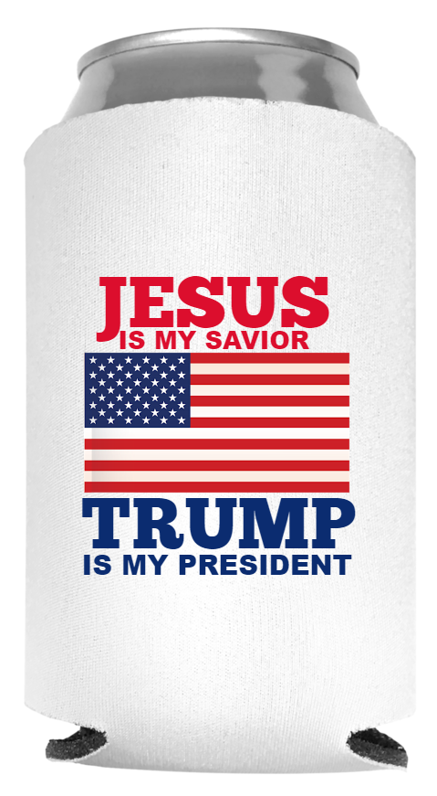 Political Full Color Foam Collapsible Coolies Style 121820