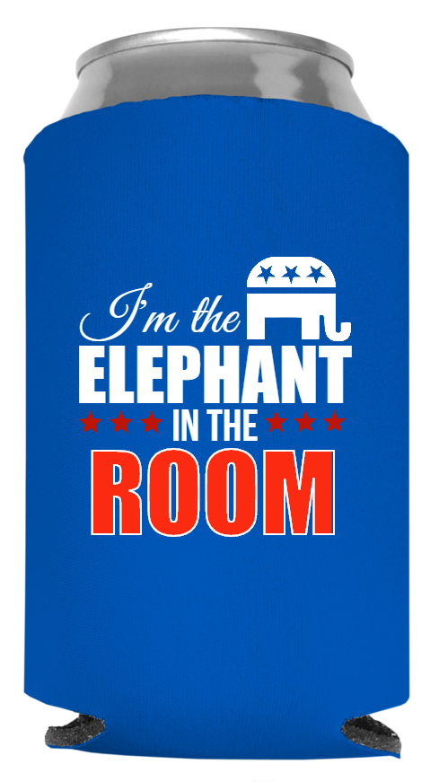 Political Full Color Foam Collapsible Coolies Style 121776