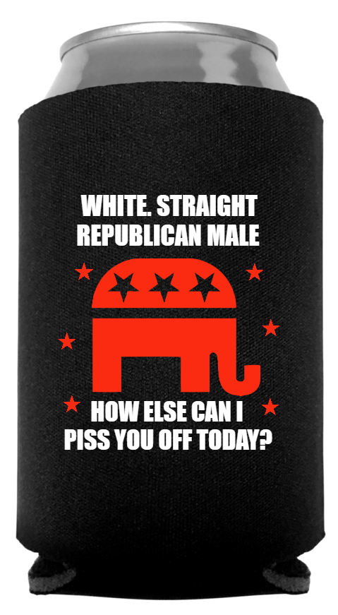 Political Full Color Foam Collapsible Coolies Style 121762