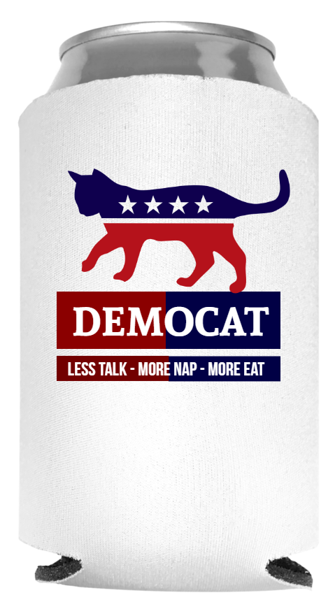 Political Full Color Foam Collapsible Coolies Style 121612