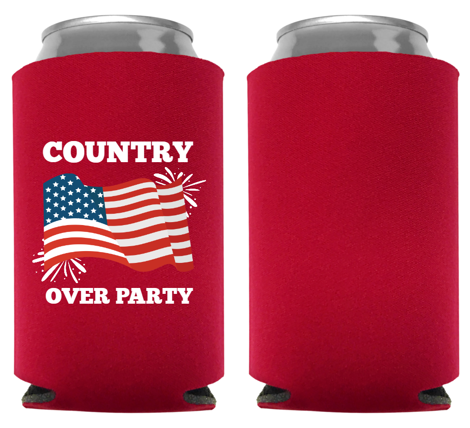 Political Full Color Foam Collapsible Coolies Style 121597
