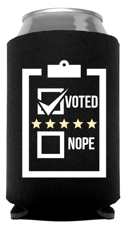 Political Full Color Foam Collapsible Coolies Style 121572