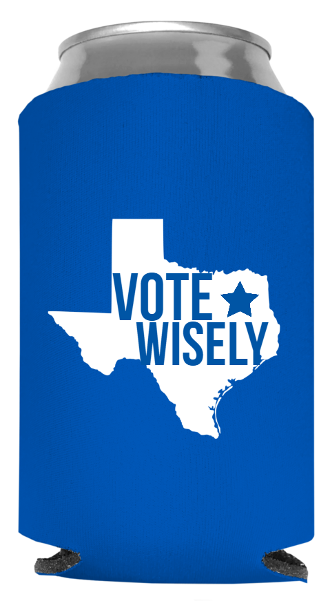 Political Full Color Foam Collapsible Coolies Style 121567