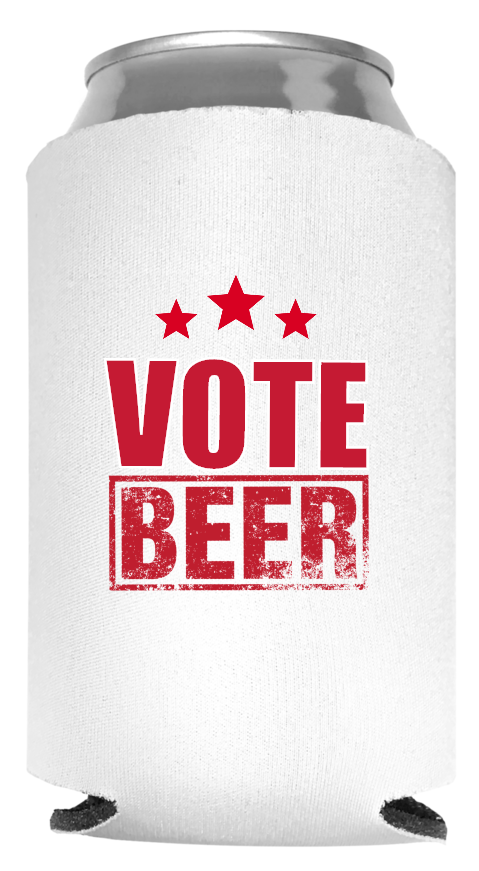 Political Full Color Foam Collapsible Coolies Style 121443