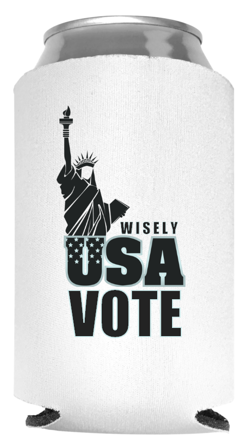 Political Full Color Foam Collapsible Coolies Style 121442