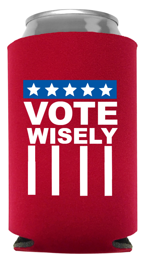 Political Full Color Foam Collapsible Coolies Style 121325