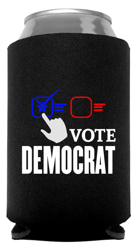 Political Full Color Foam Collapsible Coolies Style 112972