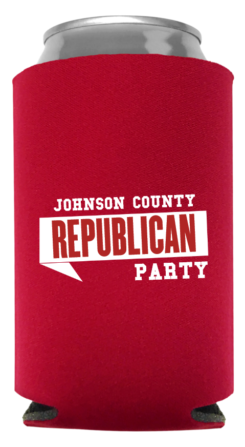 Political Full Color Foam Collapsible Coolies Style 111343
