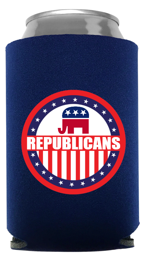 Political Full Color Foam Collapsible Coolies Style 109790