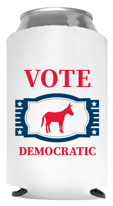 Political Full Color Foam Collapsible Coolies Style 109763