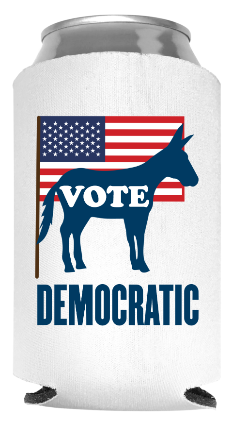 Political Full Color Foam Collapsible Coolies Style 109735